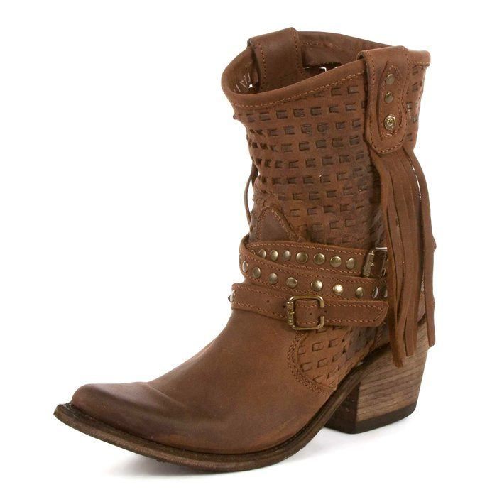 Liberty Black Vegas T-Moro Fringe Boots