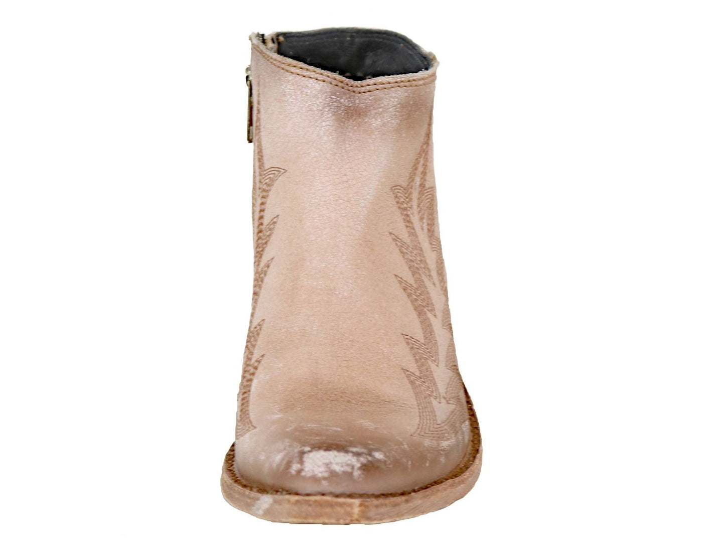 Reba Leather Western Ankle Boot By Liberty Black7129116