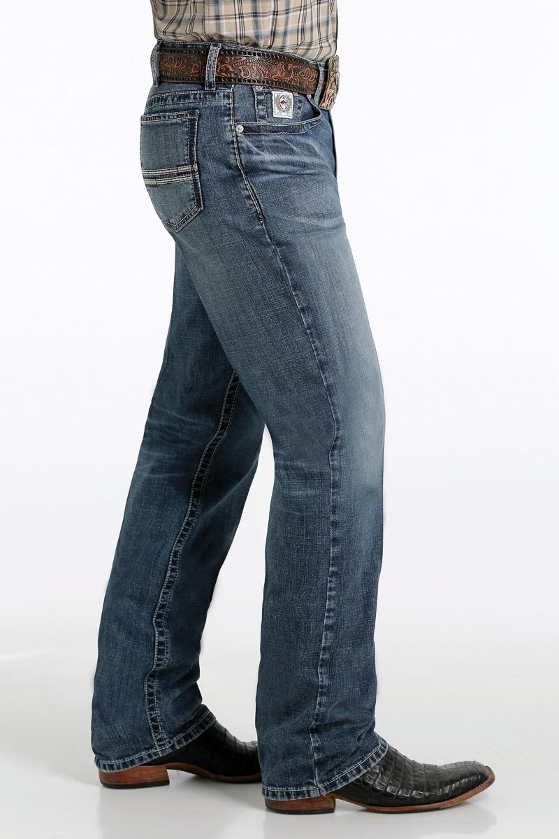 Men's Relaxed Fit White Label In Medium Stonewash By Cinch