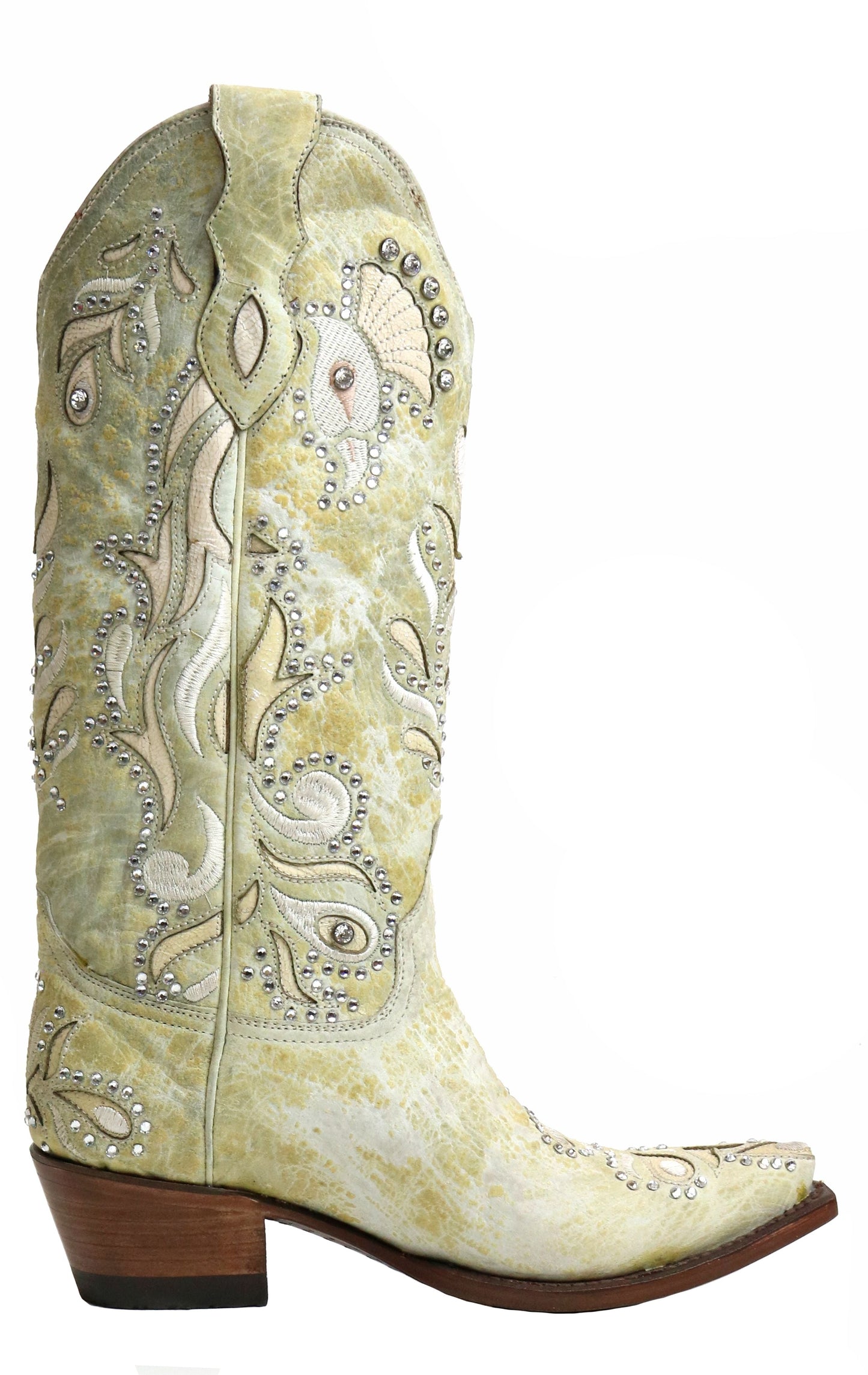 Denver Mountain Boots Peacock Ivory Boots