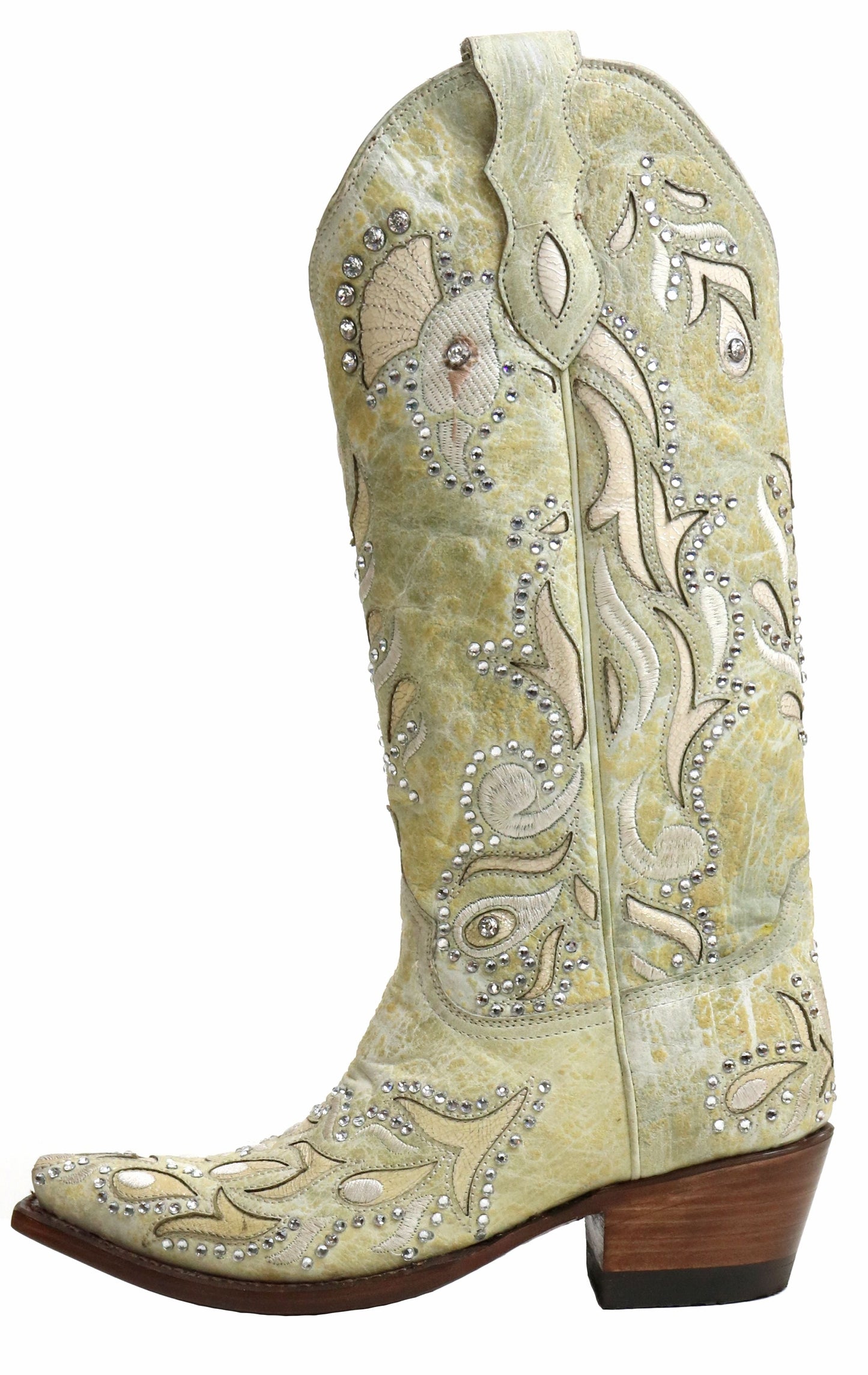 Denver Mountain Boots Peacock Ivory Boots