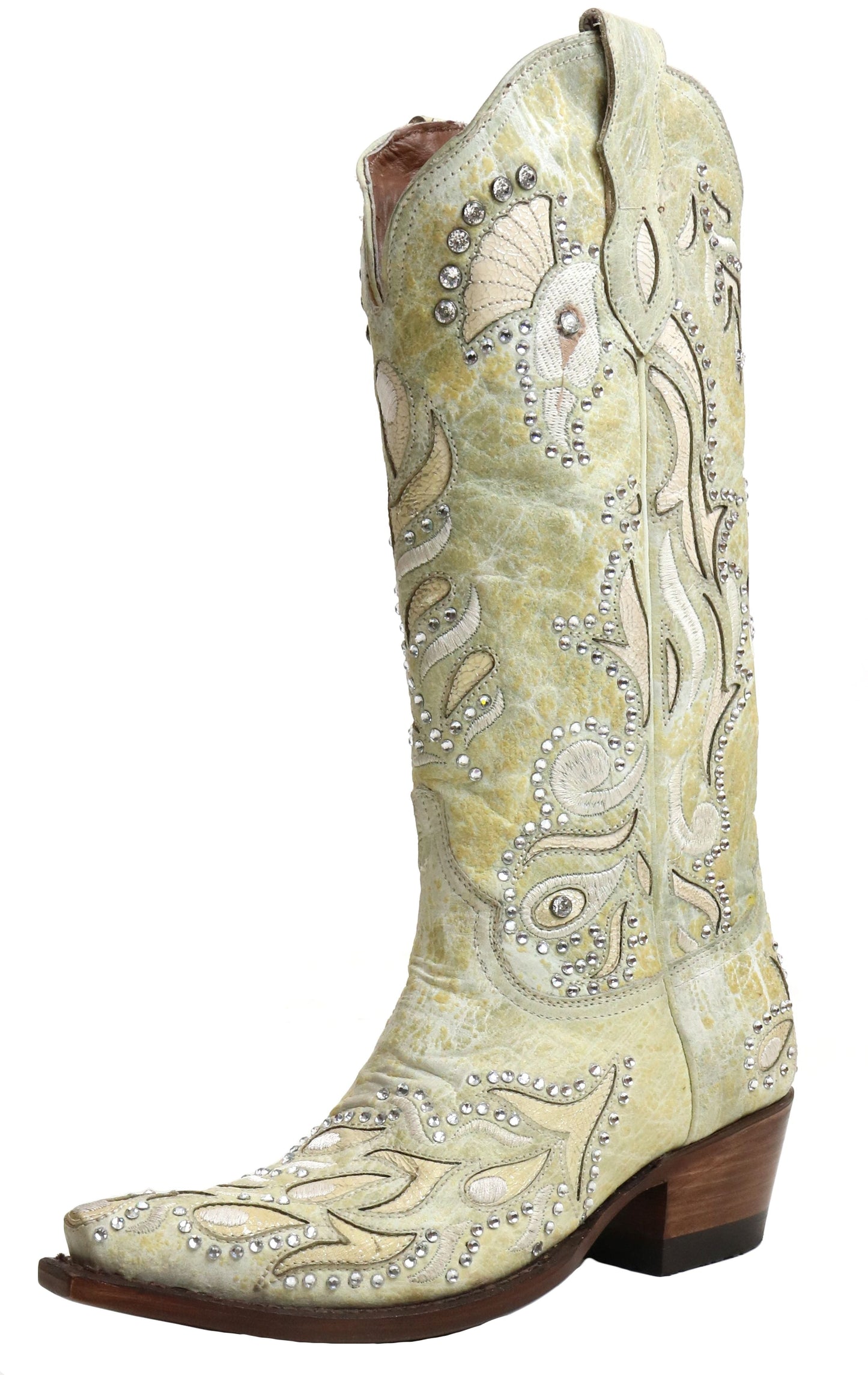 Denver Mountain Boots Peacock Ivory Boots