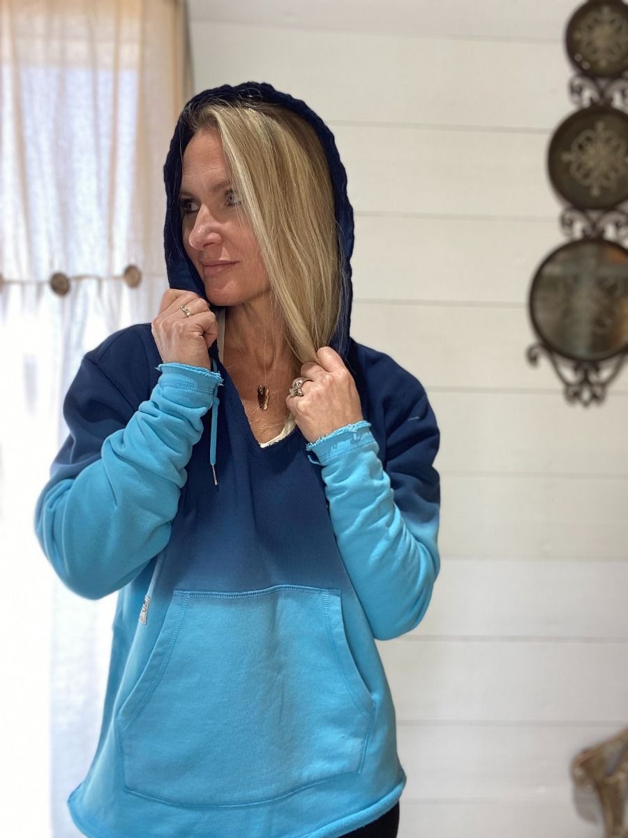Kimes Ranch Santa Fe Fleece In Navy