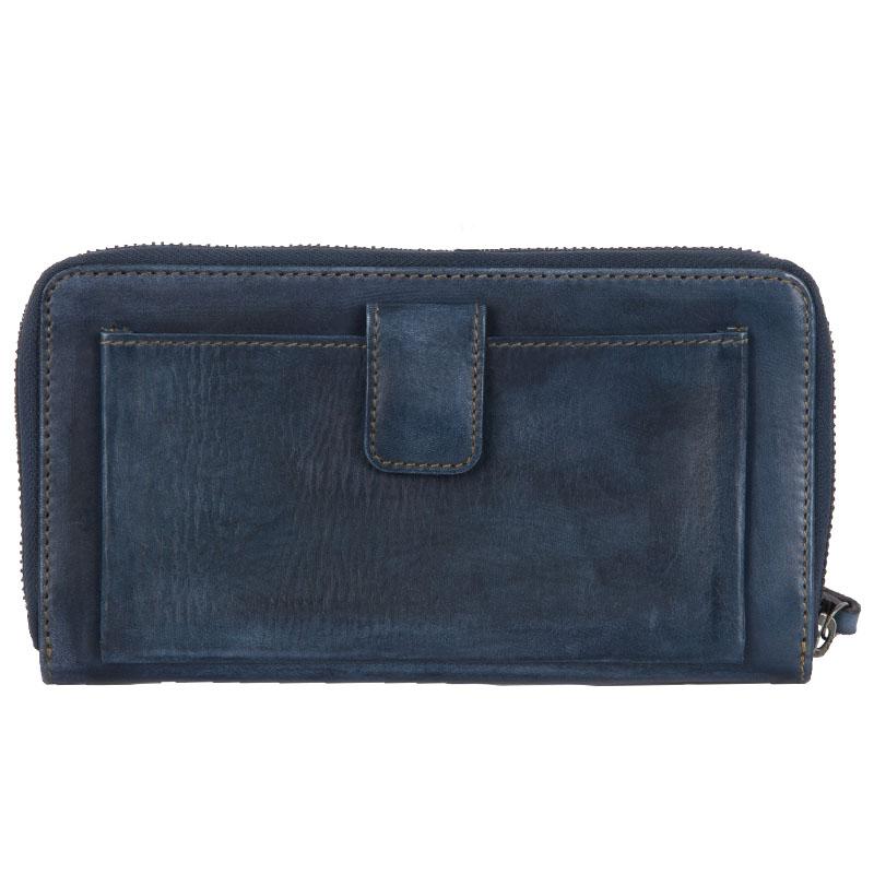 Denim Leather Bentley Wallet by STS