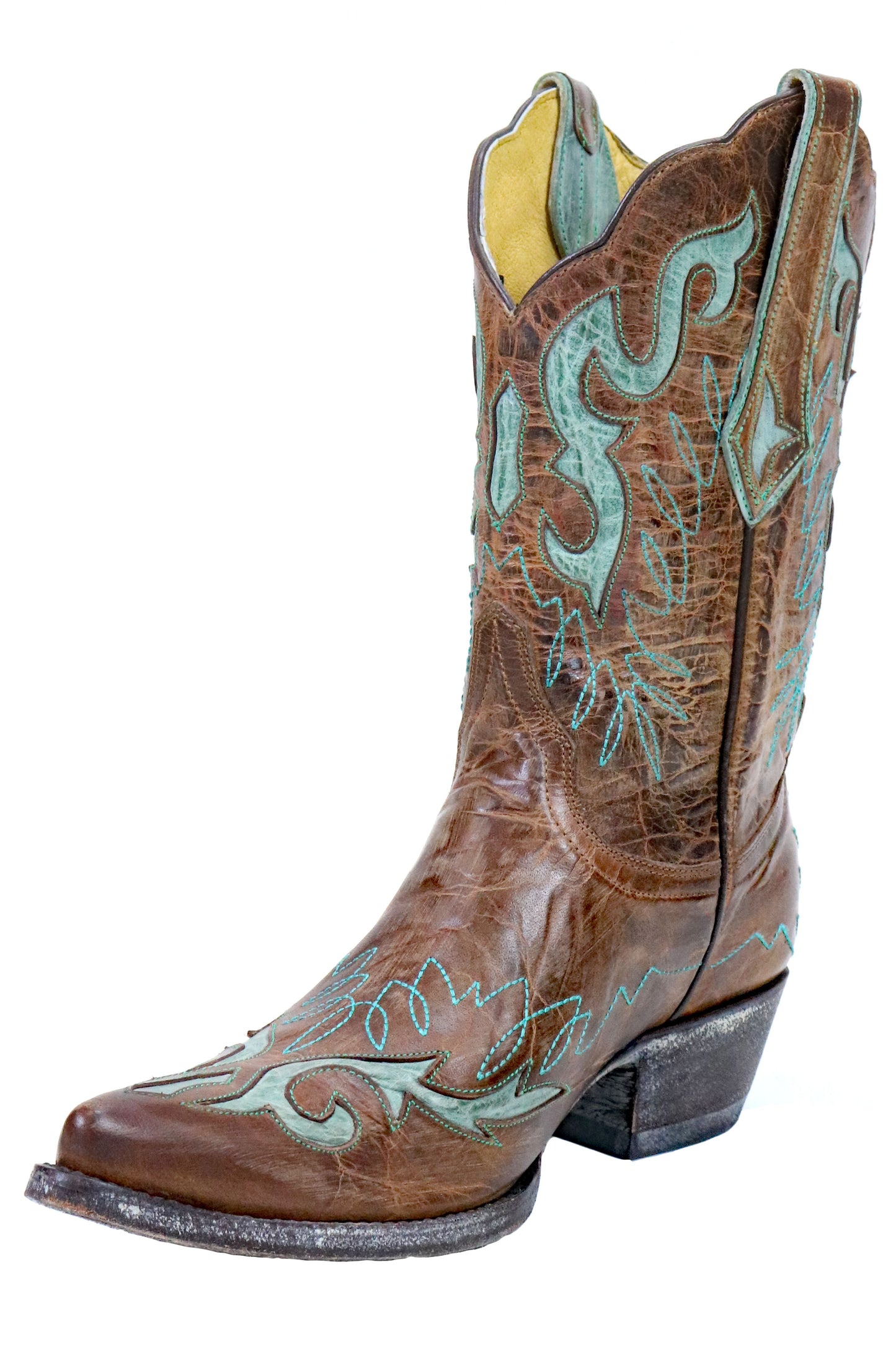 Yippee Ki Yay by Old Gringo Elton 10" Oryx and Aqua Boots