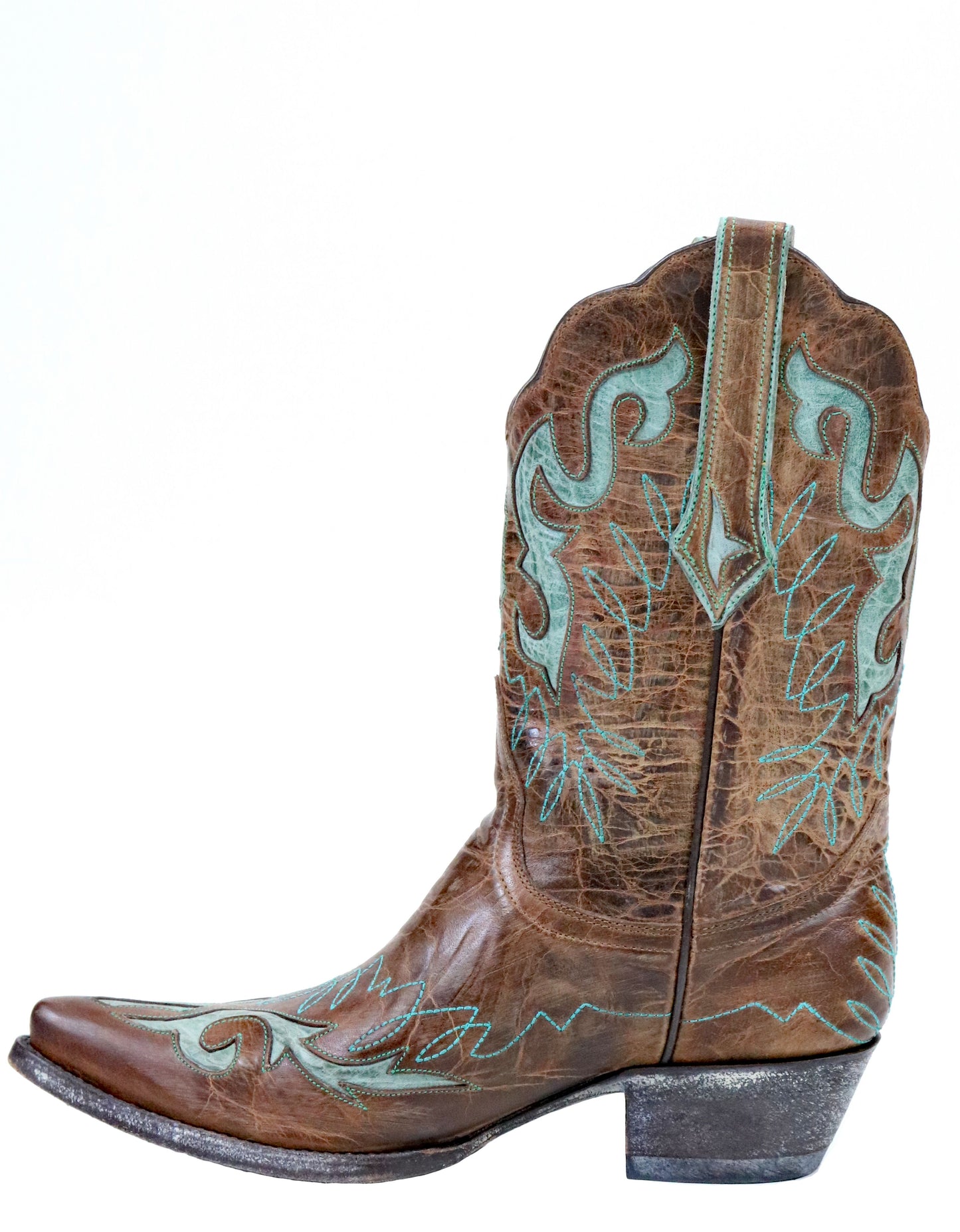 Yippee Ki Yay by Old Gringo Elton 10" Oryx and Aqua Boots