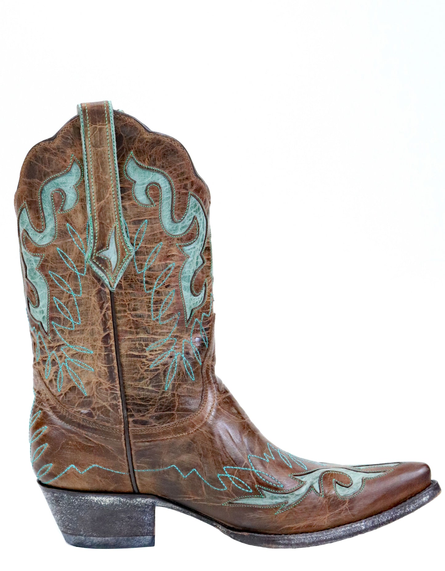 Yippee Ki Yay by Old Gringo Elton 10" Oryx and Aqua Boots