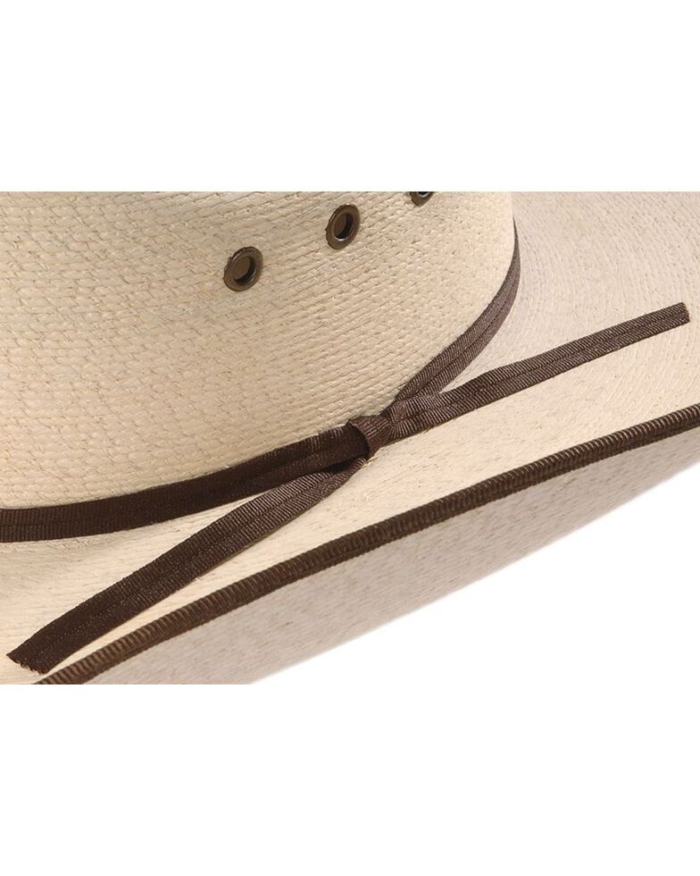 Atwood Hereford Low Crown 5X Palm Chocolate Bound Edge With Eyelets