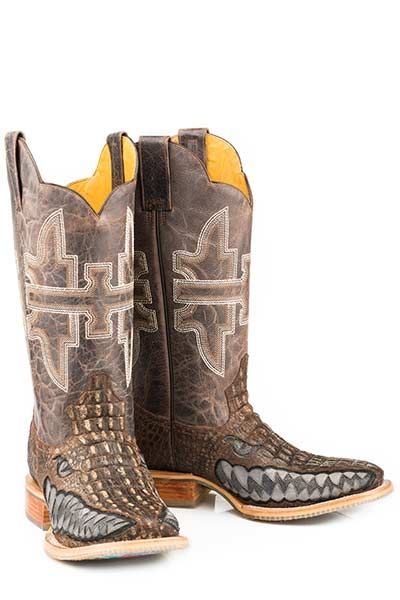 Tin Haul Men's Swamp Chomp Square Toe Boots