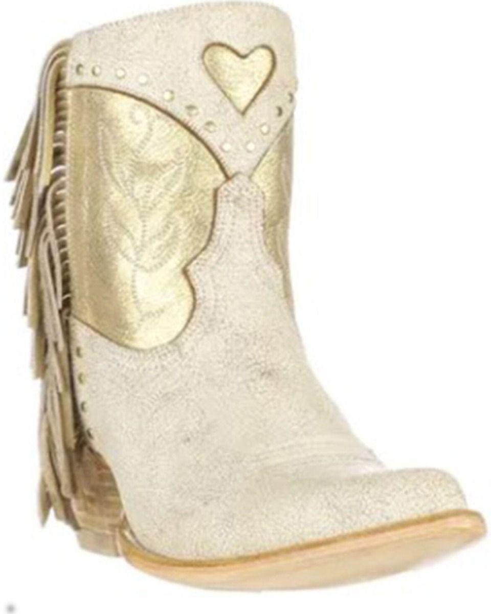 Yippie Ki Yay By Old Gringo Women's Leylani Bone Western Fashion Snip Toe Booties