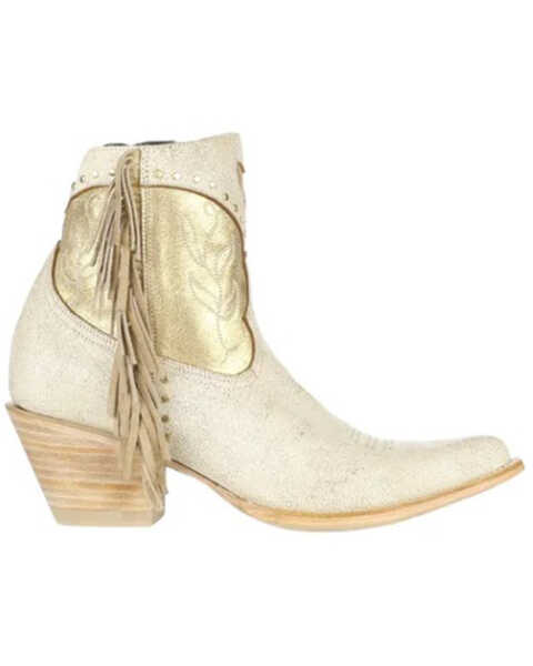 Yippie Ki Yay By Old Gringo Women's Leylani Bone Western Fashion Snip Toe Booties