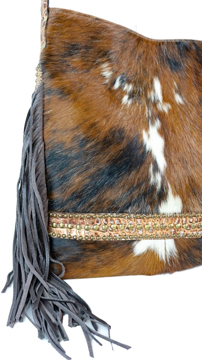 Juan Antonio Hair On Hide Brindle Copper Hornback Back