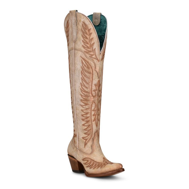 Women's Tall Top Embroidery Western Boot By Corral A4212