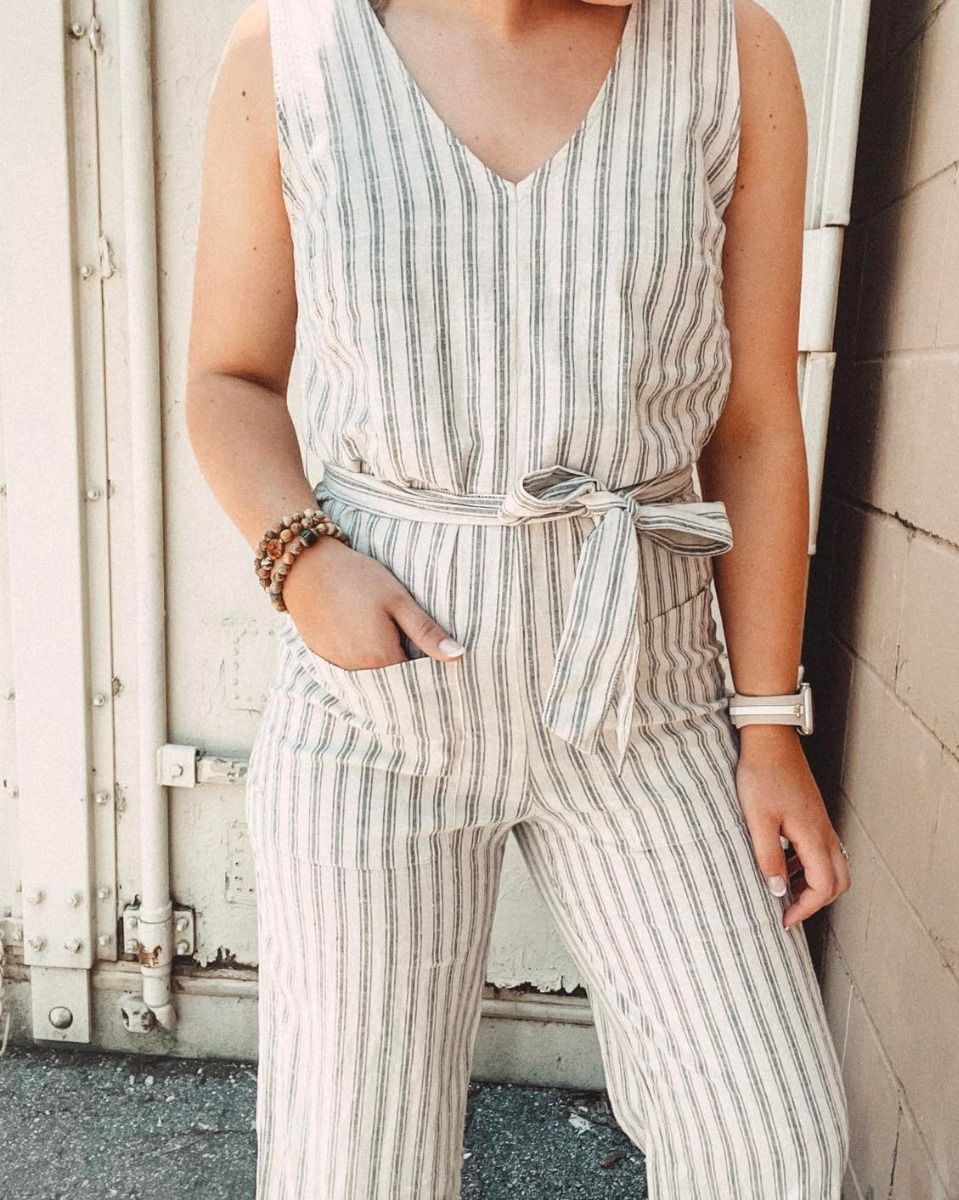 Parade Stripe Jumpsuit by Z Supply