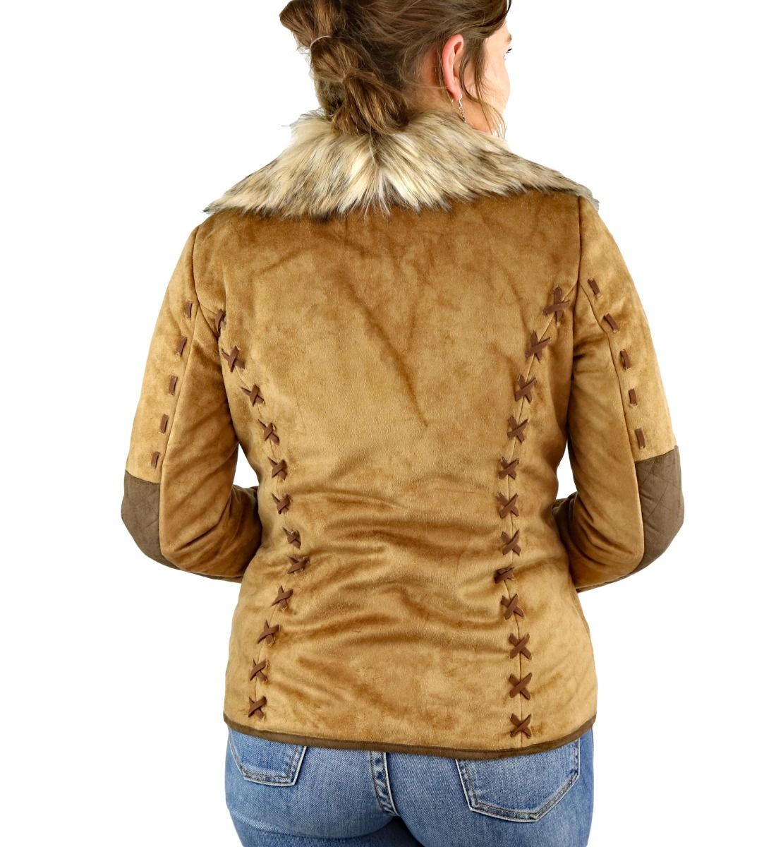 Tasha Polizzi Hacking Jacket In  Saddle 341509