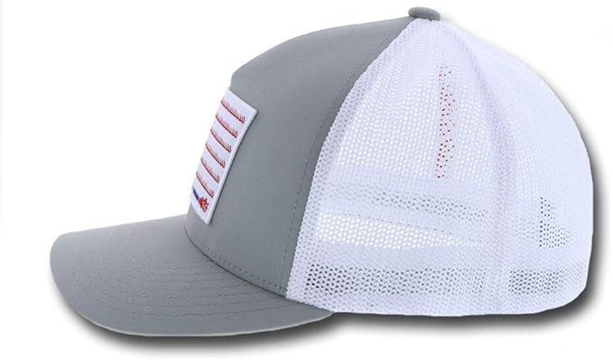 HOOEY Men’s “Liberty Roper” Flex fit Mesh-Back Hat with Patch