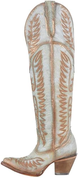 Women's Tall Top Embroidery Western Boot By Corral A4212