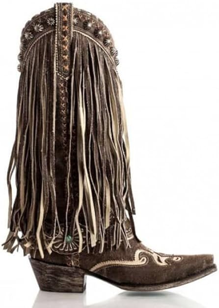 Double D Ranch Women S Prescott Fringe Boot