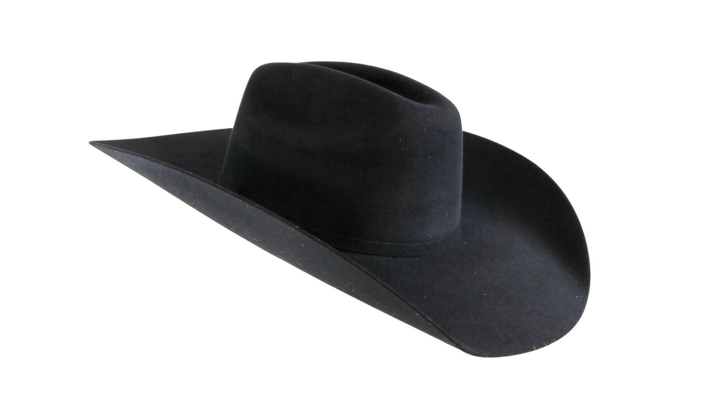 Felt Cowboy Hat - 5X Black