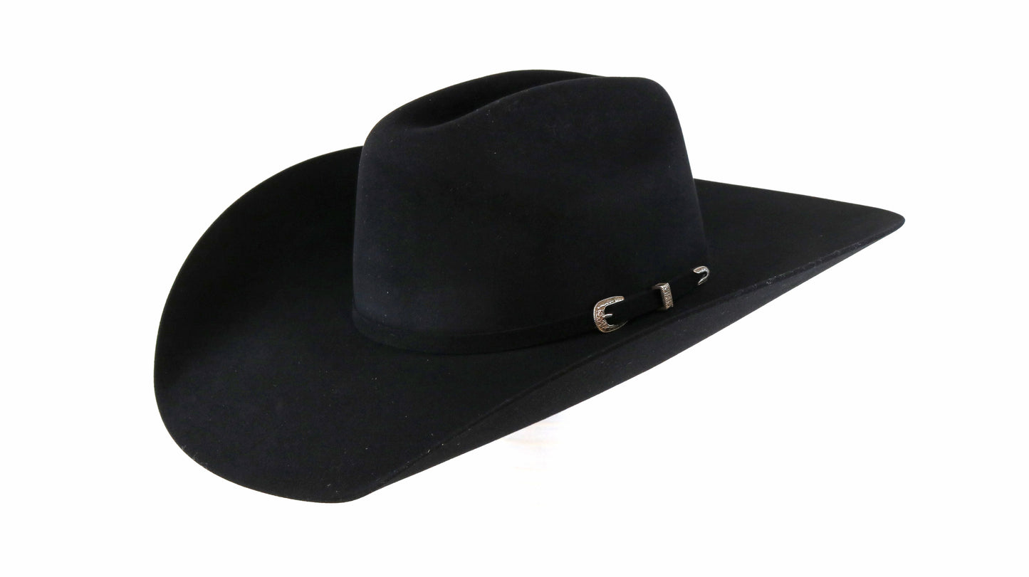 Felt Cowboy Hat - 5X Black