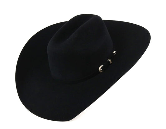 Felt Cowboy Hat - 5X Black