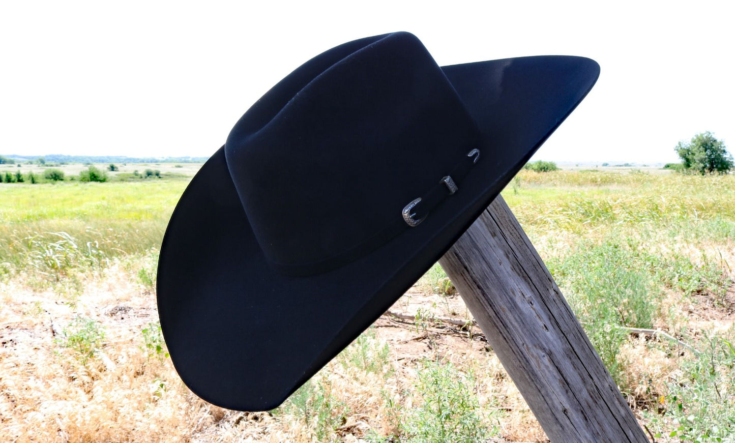 Felt Cowboy Hat - 5X Black