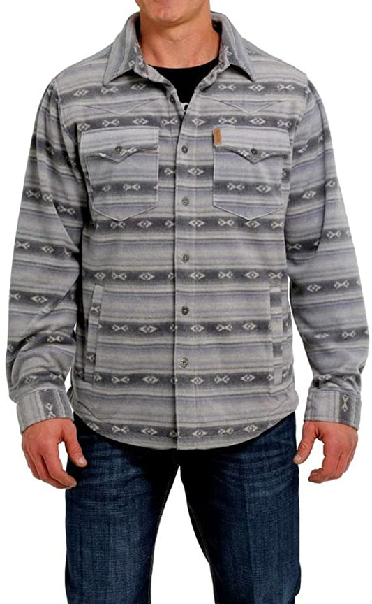 Cinch Men's Grey Pattern Jacket