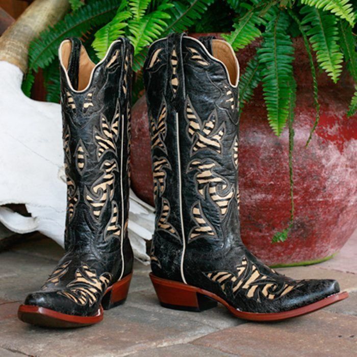 Johnny Ringo Legacy Collection Barn Black Grabado Zebra