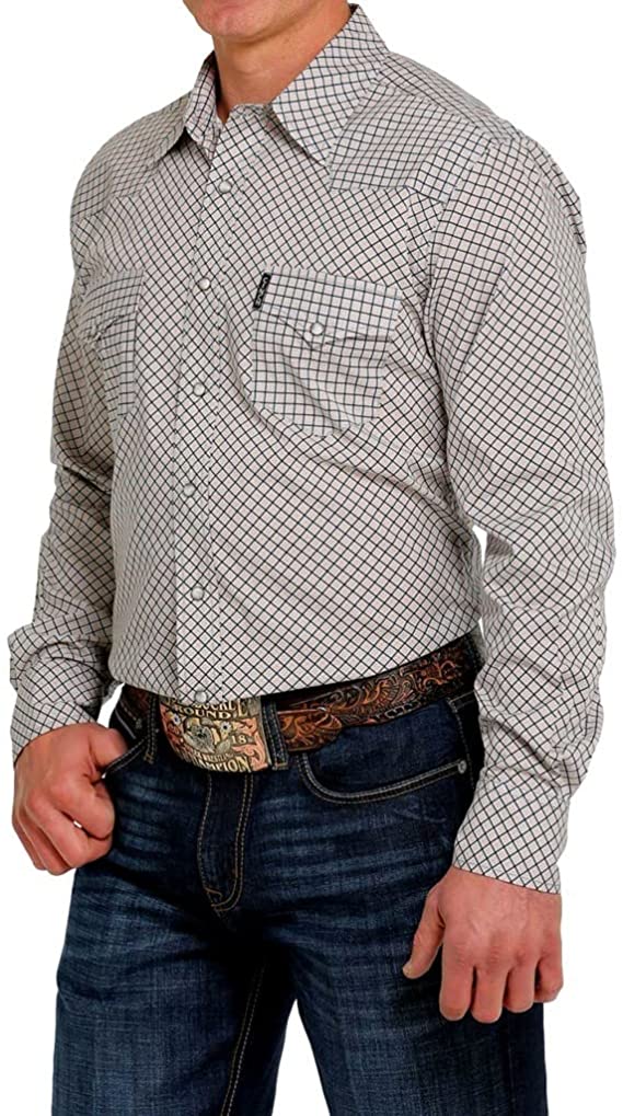 Cinch Men's Plaid Snap Shirt