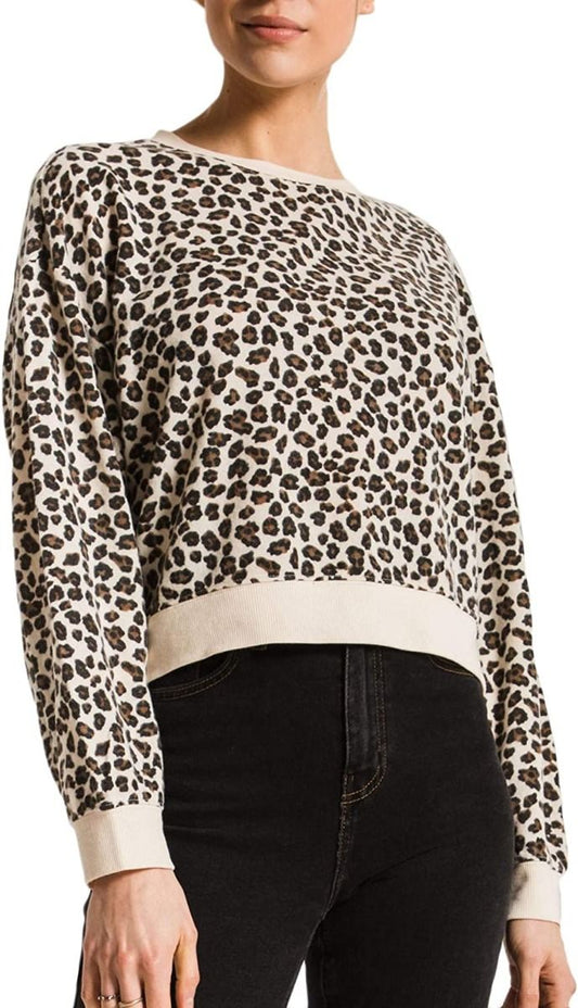 Z SUPPLY The Multi Leopard Pullover