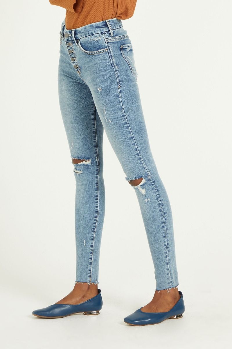 Dear John10"High Rise Pixie Skinny In Velez Dpm12a457vlz