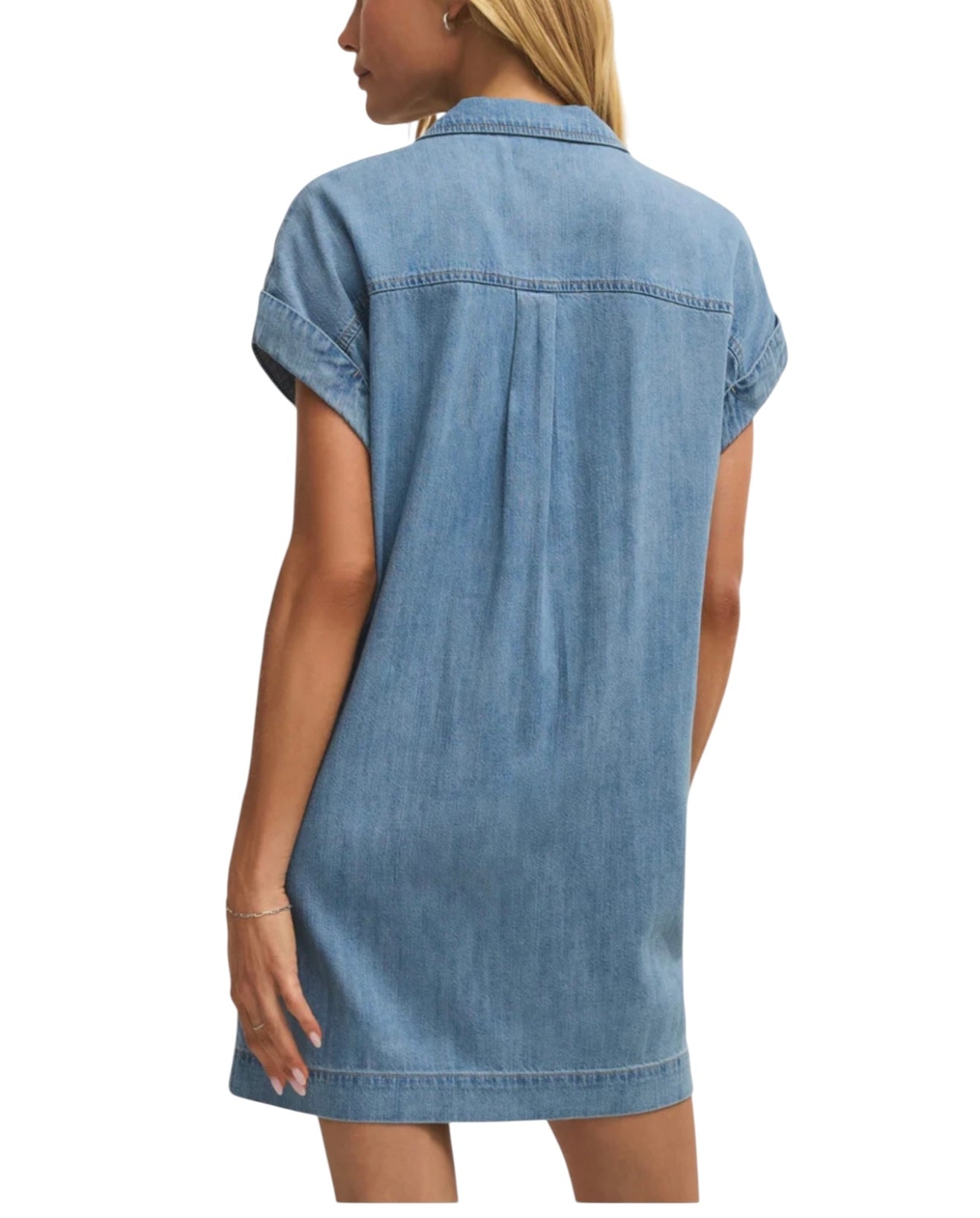 Napa Lightweight Denim Mini Dress