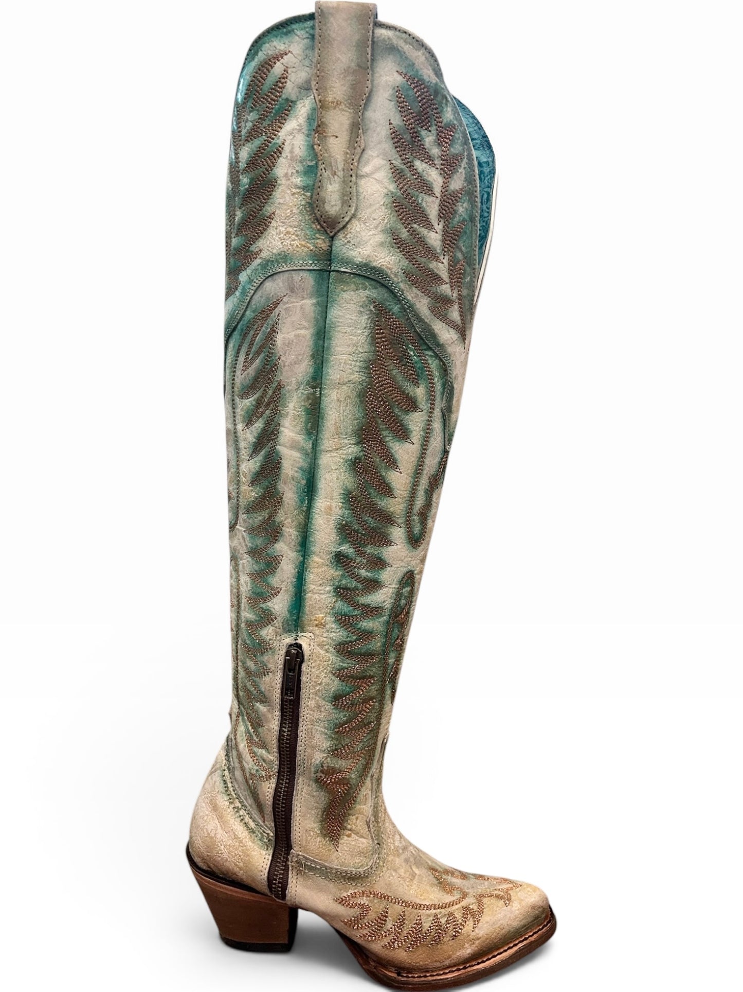 Women's Tall Top Embroidery Western Boot By Corral A4212