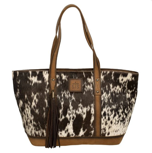STS Ranchwear Classic Cowhide Tote STS31119