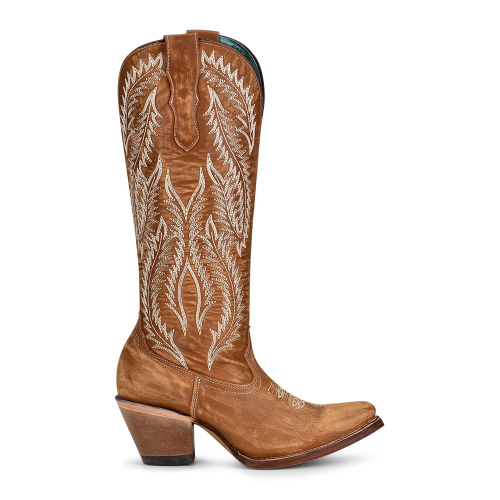 Ladies Golden Embroidery Boot By Corral A4216