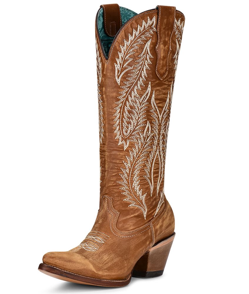 Ladies Golden Embroidery Boot By Corral A4216