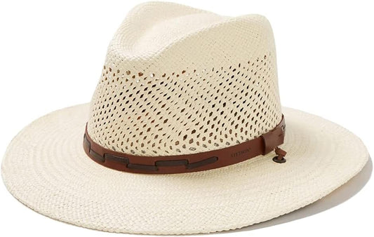 Stetson Men's Stetson Airway Vented Panama Straw Hat