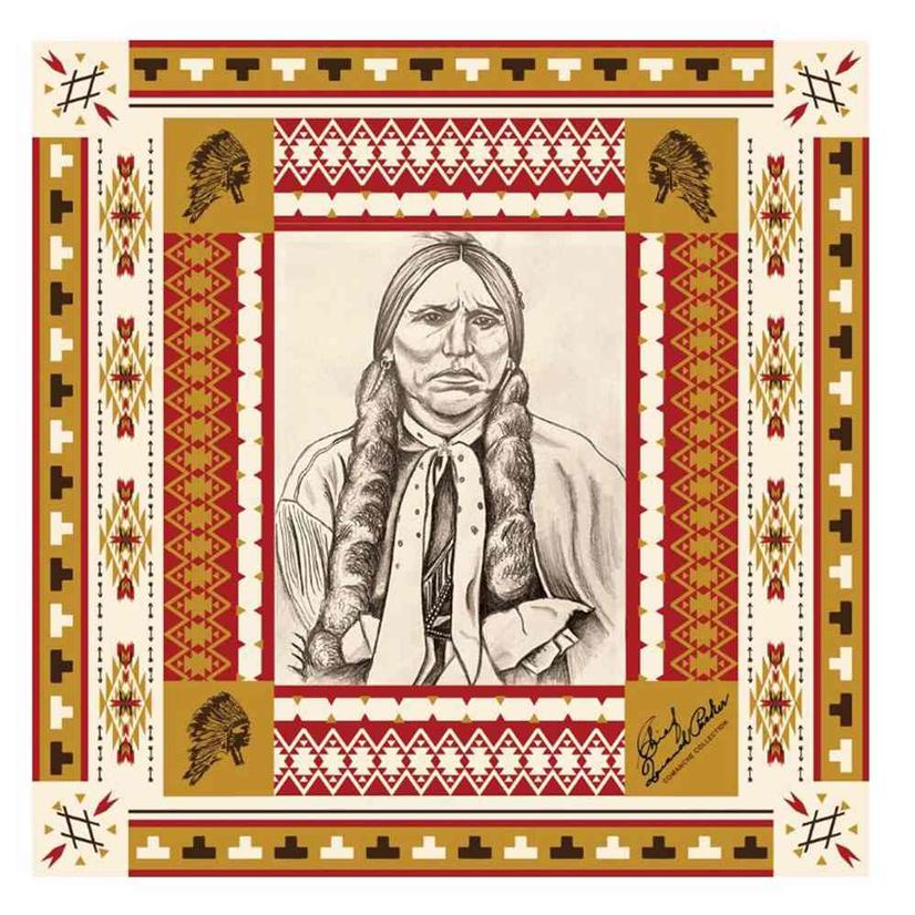 Hooey Comanche Blanket Satin Bandana