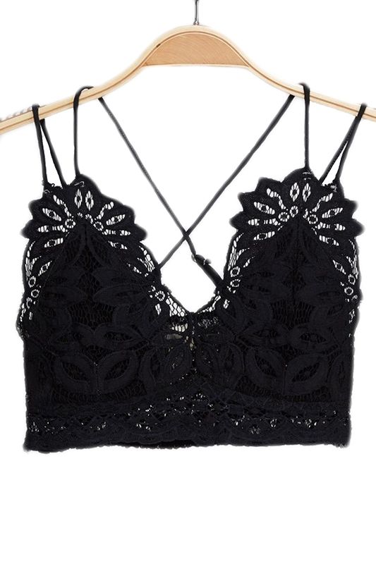 American Fit Crochet Lace Bralette