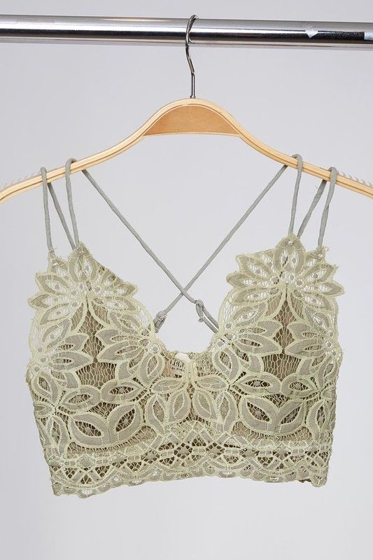 American Fit Crochet Lace Bralette