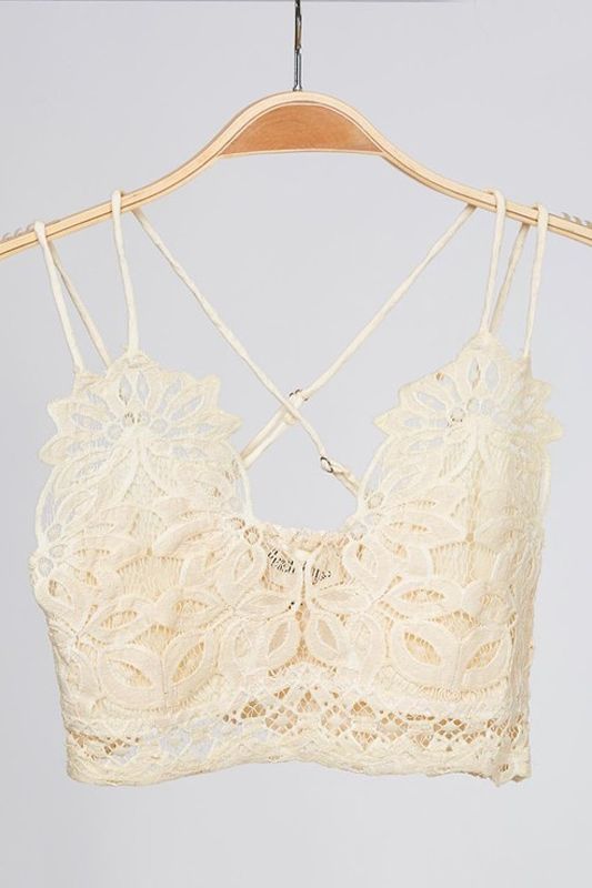 American Fit Crochet Lace Bralette