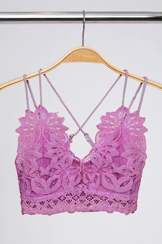 American Fit Crochet Lace Bralette