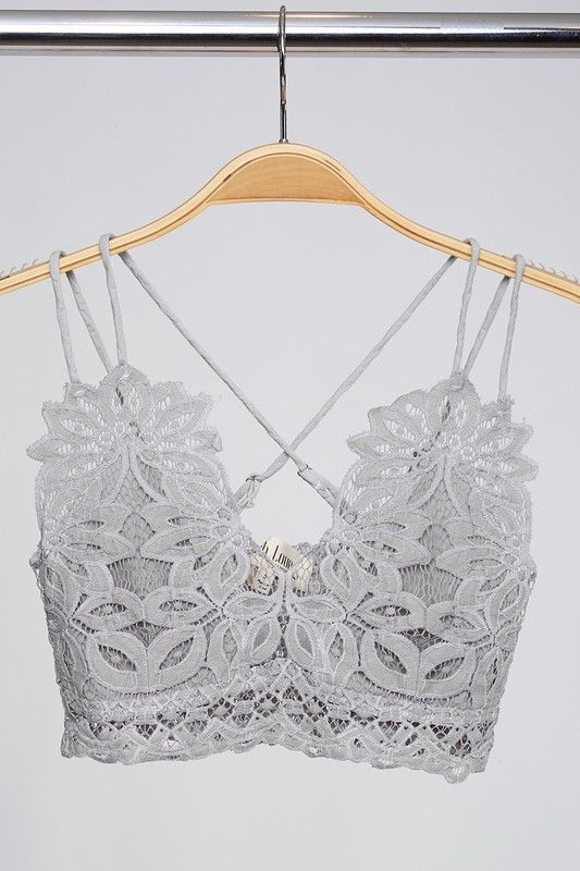 American Fit Crochet Lace Bralette