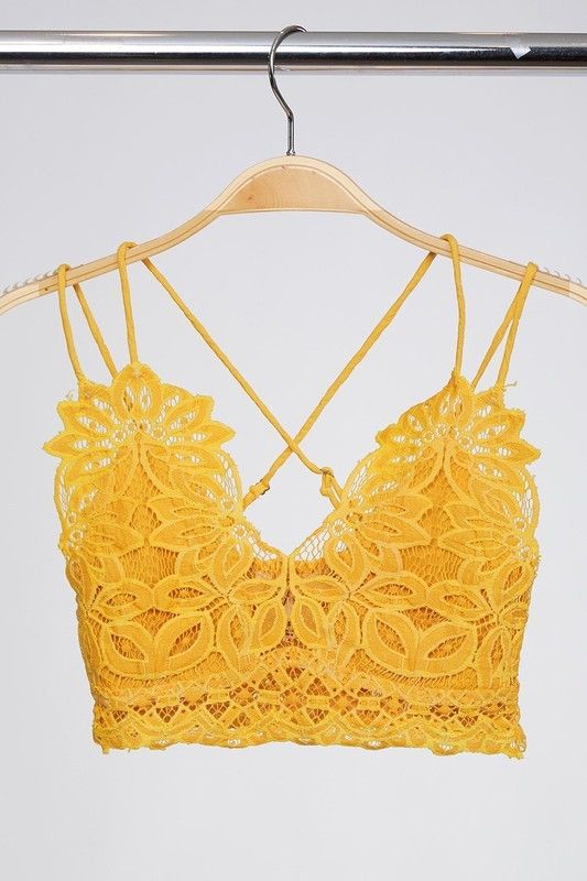 American Fit Crochet Lace Bralette