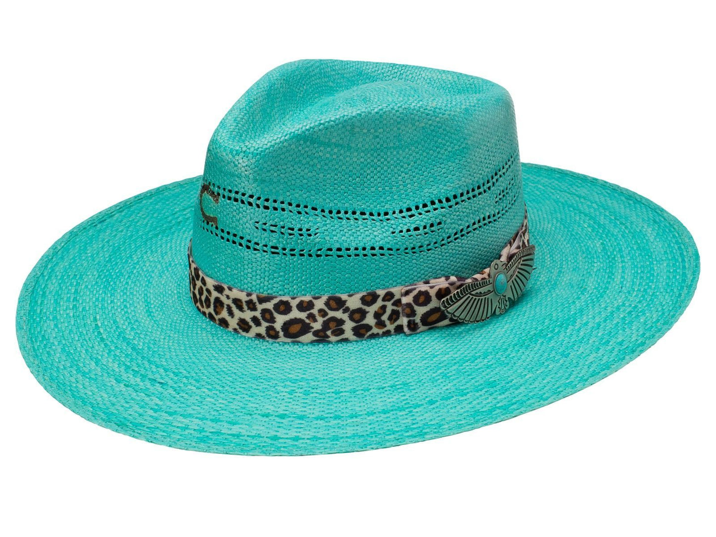 Charlie 1 Horse Right Meow in Turquoise