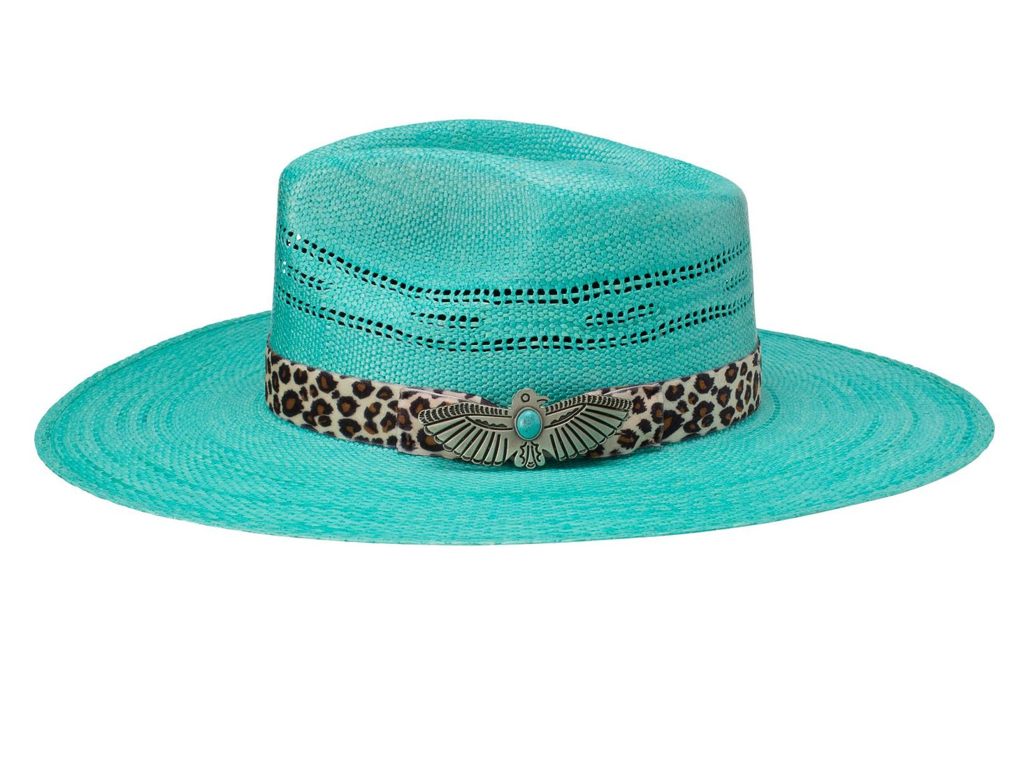 Charlie 1 Horse Right Meow in Turquoise