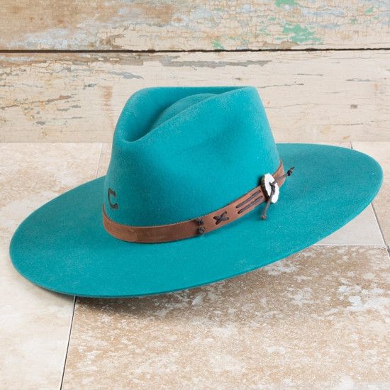 Charlie 1 Horse Women's Teepee Hat In Turquoise