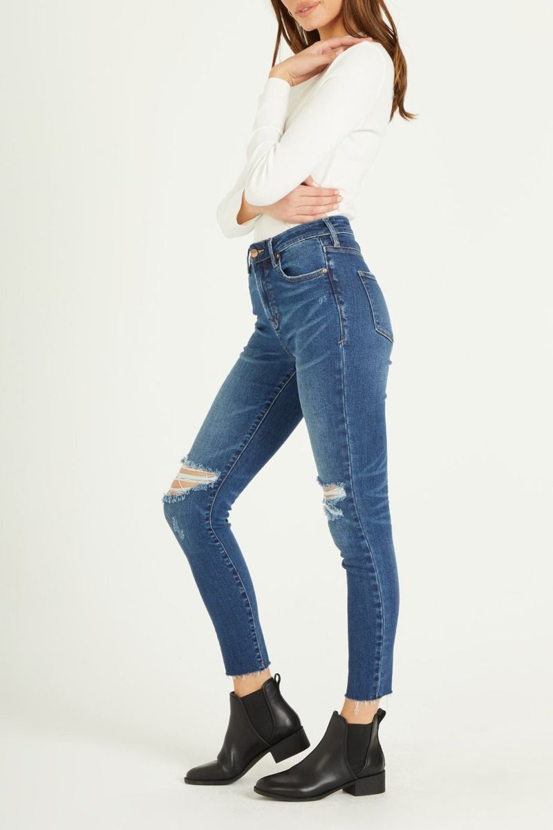 Dear John 10 1/2" Super High Rise Olivia Skinny ValenciaDpm11a208vlc