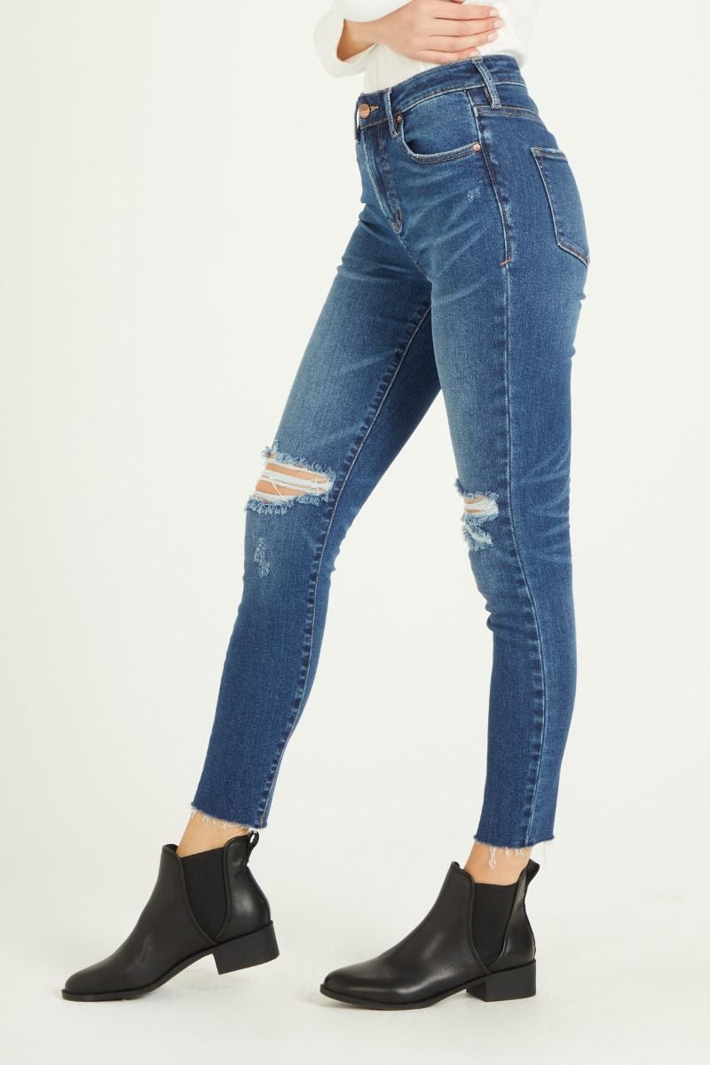 Dear John 10 1/2" Super High Rise Olivia Skinny ValenciaDpm11a208vlc