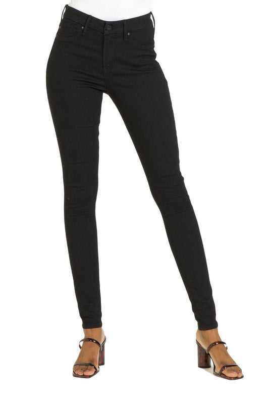 Dear John 9 1/2" Hight Rise Gisele Skinny In Black Arrow Dpm11d214baw